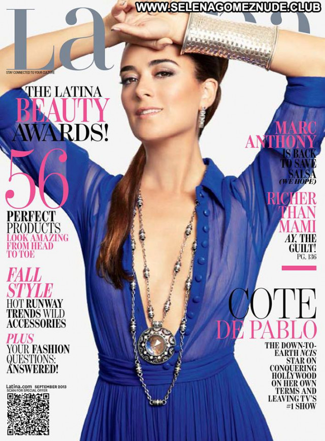 Cote De Pablo No Source Latina Latin Celebrity Paparazzi Posing Hot