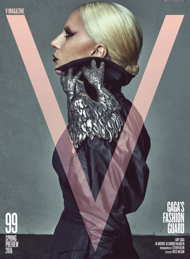Lady Gaga V Magazine Gag Magazine Posing Hot Babe Beautiful Celebrity