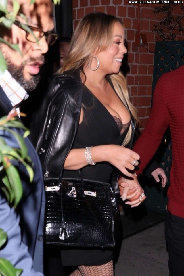 Mariah Carey Los Angeles Babe Beautiful Posing Hot Celebrity Paparazzi
