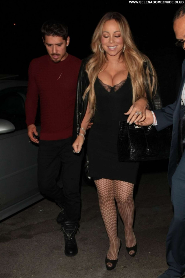 Mariah Carey Los Angeles Babe Beautiful Posing Hot Celebrity Paparazzi